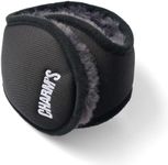 NEWFINE Winter Ear Muffs - Ear Warmers for Cold Weather | Ear Covers for Men & Women -Behind the Head Earmuffs (Black)