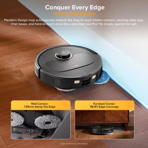 Roborock Qrevo S5V Robot Vacuum Cleaner – Black