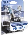 Philips WhiteVision ultra HB3 car headlight bulb, single blister