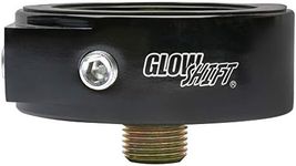 GlowShift Oil Filter Sandwich Plate Thread Adapter - 20mm x 1.5 Thread - Install up to (4) 1/8-27 NPT Oil Pressure & Temperature Sensors - Includes O-Ring & Port Plugs