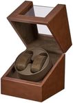 Anyasun Watch Winder for Automatic Watches,Automatic Watch Winder Box,Double Watch Winder with Quiet Japanese Motor,Ideal Gift for Father's Day