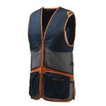 Beretta Unisex Full Mesh Breathable Performance Competition Vest, Blue Total Eclipse Grey, XX-Large