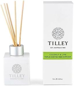 Tilley Classic White Coconut & Lime Triple Scented Aromatic Reed Diffuser 75 ml