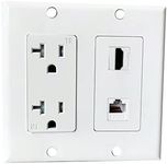 BOPLAT 20Amp Power Outlet with Ethe