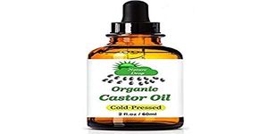 Nature Drop's Organic Castor Oil ,2 oz - 100% USDA Certified...