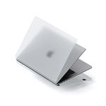 Satechi Eco Hardshell Case Compatible with MacBook Pro 14-inch Case 2021 A2485 - Lightweight and Slim – MacBook hub and Adapter-Friendly Design – (Clear).