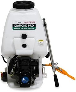 RBW Diamond Pro Knapsack Power Sprayer 65CC 4 Stroke Petrol Engine | 25L Tank Capacity Backpack Sprayer Pump | for Pesticide, Insecticide Spraying | Agriculture, Garden, Sanitization Use