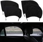 WADY Car Window Shades with Zipper,