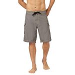 Maui Rippers Men's Board Shorts Hawaiian Octo Tako - Grey -