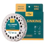 SF Full Sinking Fly Fishing Line Weight Forward Taper Fly Line WF6S 90FT IPS3