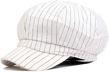 ZLS Women's Retro Washed Denim Peaked Newsboy Gatsby Cap Cabbie Hats (3-baitiao)