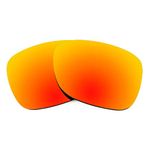 Revant Replacement Lenses Compatible With Ray-Ban Justin RB4165 54mm, Polarized, Fire Red MirrorShield