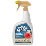 Rose Clear 3-in-1 Spray for Black Spot and Aphids Treatment Controls Fungus & Prevents Further Attacks 800 ml