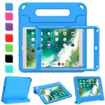 AVAWO Kids Case for iPad 9.7 2017/2018 & iPad Air 2 - Light Weight Shock Proof Convertible Handle Stand Friendly Kids Case for 9.7-inch iPad 5th & 6th Gen, iPad Air 1 & iPad Air 2 - Blue