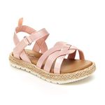 OshKosh B'Gosh Unisex-Child Sophia Sandal, Pink, 9 Wide Toddler