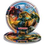 Transformers Paper Party Plates, 8ct