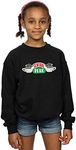 Friends Girls Central Perk Sweatshirt Black 9-11 Years