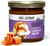 King's Cupboard Organic Caramel Sauce - The Perfect Sauce for Ice Cream, Fruit Dip, Topping Desserts, Caramel Drizzle for Coffee - Gluten-Free, Kosher, Organic, All Natural, 7.7 oz