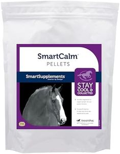 SmartEquine SmartCalm Pellets Horse Calming Supplement | No Added Sugar or Herbs | Equine Supplement | 56 Servings | 7.5 lb Bag
