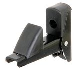 Gah-Alberts 307752 Locking Device for Window Shutter and Door Aluminium/Distance 20-50 mm/Black Lacquered