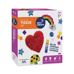 Fevicreate Tissue Art Kit, 5 Exciting Templates, Easy to Do for Kids 5+ Yrs, Art & Craft, Do It Yourself Kit