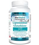 Liposomal Glutathione 300mg – 75 Softgels | Setria® Reduced L-Glutathione Supplement | 37 to 75 Day Supply