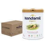Kendamil Organic First Infant Milk, Stage 1, 4-Pack – British Made, Organic Whole Milk Formula –No Palm Oil, No Fish Oil, No SOYA, No GMOs – (4x800g)