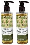 2 Pack Trader Joe's Spa Face Wash with Tea Tree Oil