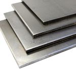 MILD STEEL SHEET METAL SQUARE CUT PLATE PANEL 3mm Thick / 200x200mm Size (3x200x200mm)