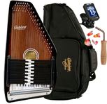 Oscar Schmidt 15 Chord Autoharp w/ Gig Bag, Maple Body, Sunburst Finish, OS15B