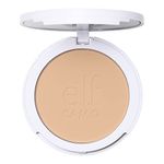 e.l.f. Camo Powder Foundation, Primer-Infused Buildable & Long-Lasting Medium-to-Full Coverage Foundation, Light 210 N