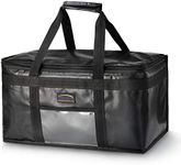 New Star Foodservice 1028690 Commercial Quality Insulated Food Delivery Bag Full-Size, 21.5"W x 11"H x 12.5"D