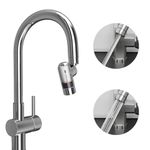 WaterScience Tap Extender for Kitchen Sink with Filter | 360 Degree Rotation | 2 Flow Modes | Faucet Extender for Taps