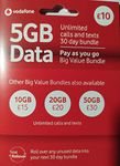 Vodafone 4G Multi SIM Card Pay As You Go For iPhone 4, 4S, 5, 5C, 5S, 6, 6S, 6+, Galaxy S2, S3, S4, S5, S6, S6-Edge, Ipad 2/3/4/5/Air/Air2/Air5 & Galaxy Notes 3/4/5 - UNLIMITED CALLS, TEXTS & DATA - > MOBILES DIRECTS COMMUNICATIONS LTD