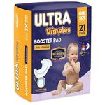 Inspire Ultra Dimples Diaper Booster Pads | Our Most Absorbent Diaper Inserts Ever | Diaper Pads Inserts Overnight or Daytime | Diaper Liners Turn Any Diaper into Super Overnight Diapers