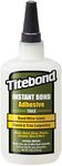 Titebond Instant Bond Thick Adhesive, 8-second Bond, Home Repair, Woodworking, Crafts, Moldings, Picture Frames, 4 oz. 6222