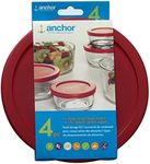 Anchor Hocking Assorted Lids, 4-pc