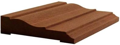 EWCA12 Colonial 3-1/2" Casing Trim Moulding, 3/4" x 3-1/2", Sapele Mahogany, 94"