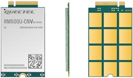 Waveshare Quectel RM500U-CNV 5G Sub-6 GHz Module, M.2 Form Factor,Industrial-Grade Modules for Industrial,IoT/EMBB and Commercial Applications Support 5G/4G/3G