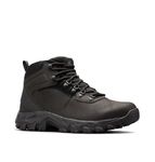 Columbia Mens Newton Ridge Plus II Waterproof, Black/Black, 10
