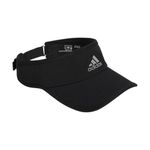 adidas Women's Superlite Sport Performance Visor for Sun Protection and Outdoor Activity, Black, One Size