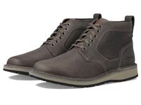 Clarks Men's Gravelle Top Oxford Boot, Dark Grey Leather, 11