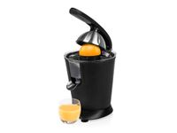 Princess 01.201853.01.001 201853 Steel Electric Citrus Juicer Universal Cone Lever, Brushed Stainless Steel Black