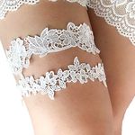 Wedding Garters Set Lace bridal garter belt stretchy Floral Garter for bride