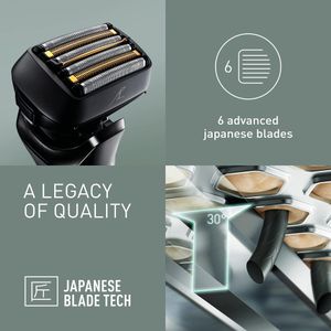 Panasonic 6-Blade Electric Shaver – Wet & Dry Men's Razor