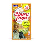 INABA Churu Pops Moist and Chewy Cat Treat Chicken Recipe 4 Tubes