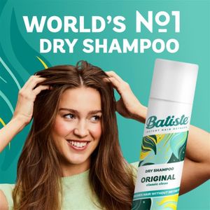 Batiste Original Dry Shampoo, 200ml – Instant Hair Refresh