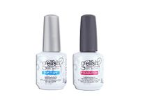 Kit Gelish Duo Soak Off Gel Nail Polish Foundation & Top Sealer