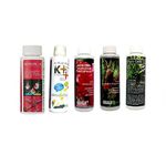 Foodie Puppies Aquatic Remedies Nano Planted Tank Beginner's Pack Aquarium Plant Fertilizer- (5in1 Nano Kit) with Free Key Ring, 60ml Each Bottle