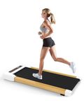 ACTWIND Under Desk Treadmil Walking Pad, Portable Walking Treadmills for Home, 2.25HP Electric Treadmill Walking Jogging Machine with Remote Control, 300 lbs Weight Capacity LED Display